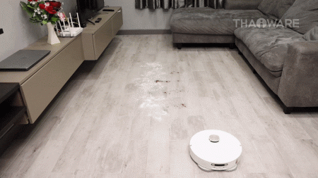 ทดสอบทำความสะอาด Dreame Bot L10s Ultra ทดสอบทำความสะอาด Dreame Bot L10s Ultra