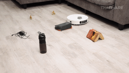 ทดสอบข้ามสิ่งกีดขวาง Dreame Bot L10s Ultra ทดสอบข้ามสิ่งกีดขวาง Dreame Bot L10s Ultra