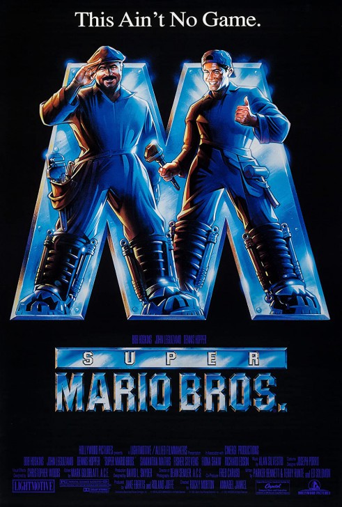 โปสเตอร์หนัง ภาพยนตร์ Super Mario Bros. ค.ศ. 1993 (พ.ศ. 2536)
