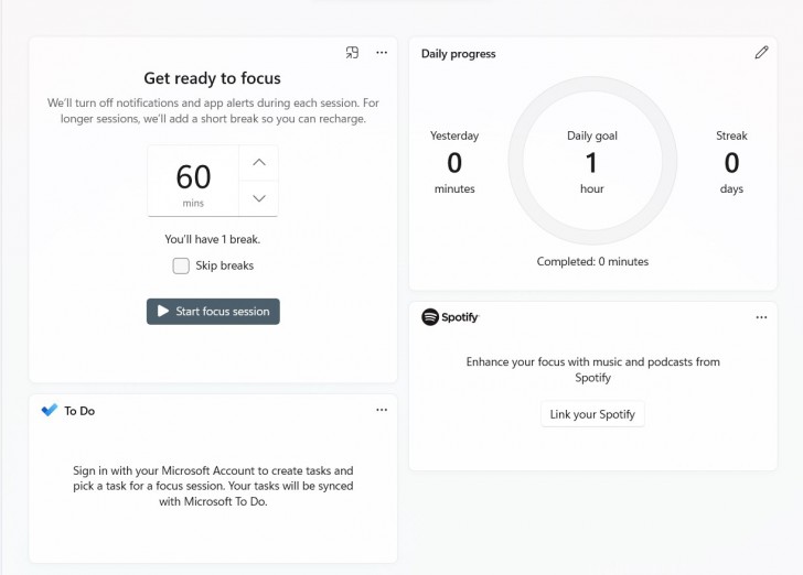 ฟีเจอร์ Focus Sessions ที่เริ่มได้ทุกเวลา (Focus Sessions can start anytime)