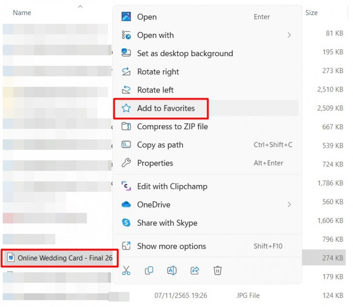 ดูไฟล์โปรดใน File Explorer และ Office.com (View Favorite Files in File Explorer and Office.com)