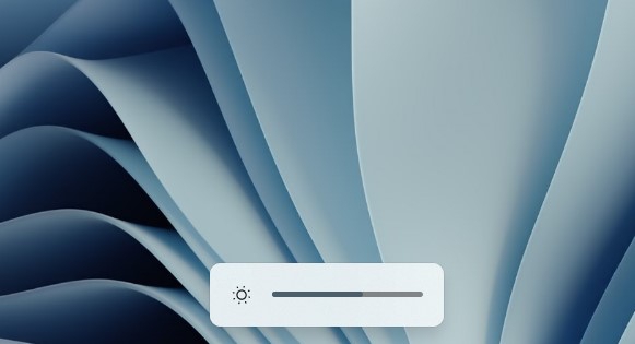 ปรับระดับเสียงและความสว่างจอแบบใหม่ (New Volume and Brightness's Adjusting Display) ปรับระดับเสียงและความสว่างจอแบบใหม่ (New Volume and Brightness's Adjusting Display)