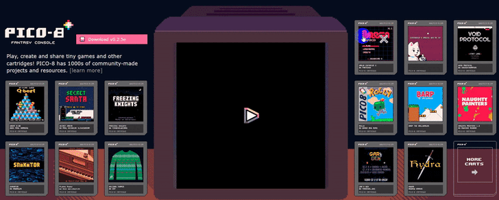 จะเล่นเกมของ PICO-8 ได้อย่างไร ? (How to play PICO-8 game ?)