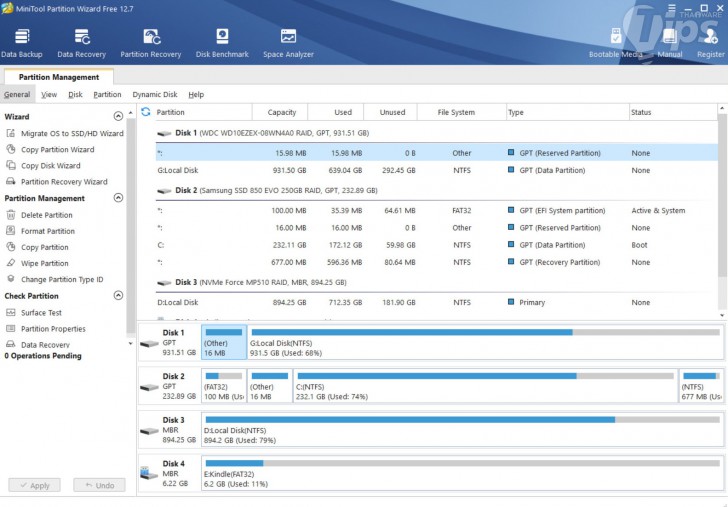 แนะนำโปรแกรมสำหรับทำ Disk Cloning ให้การเปลี่ยนฮาร์ดไดร์ฟใหม่ และสำรองข้อมูลเป็นเรื่องง่าย