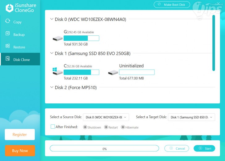 แนะนำโปรแกรมสำหรับทำ Disk Cloning ให้การเปลี่ยนฮาร์ดไดร์ฟใหม่ และสำรองข้อมูลเป็นเรื่องง่าย