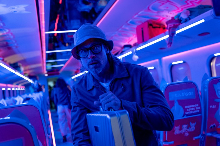 Brad Pitt ในบท Ladybug หนัง ภาพยนตร์ Bullet Train - ระห่ำด่วน ขบวนนักฆ่า