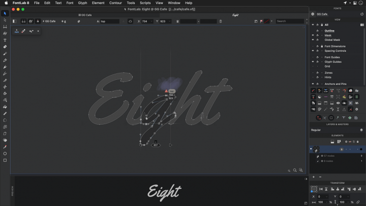 โปรแกรม FontLab