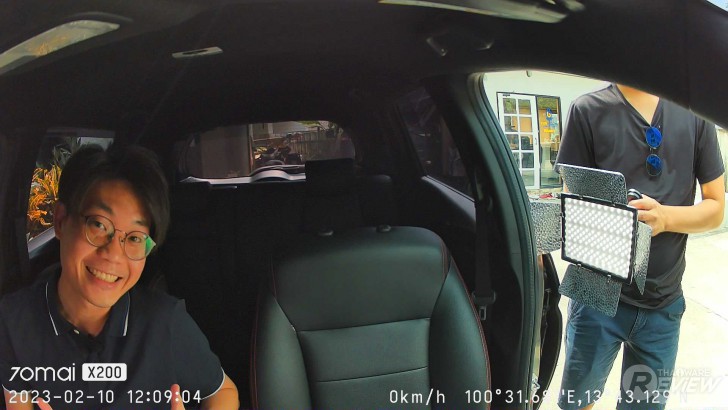 คุณภาพของกล้องติดรถยนต์ 70mai Dash Cam Omni