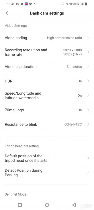 แอปพลิเคชันที่ใช้งานร่วมกับ กล้องติดรถยนต์ 70mai Dash Cam Omni