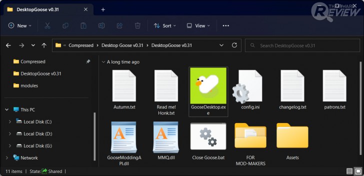Desktop Goose ห่านน่ารัก (หรือห่านนรก) สำหรับคนขี้เบื่อ