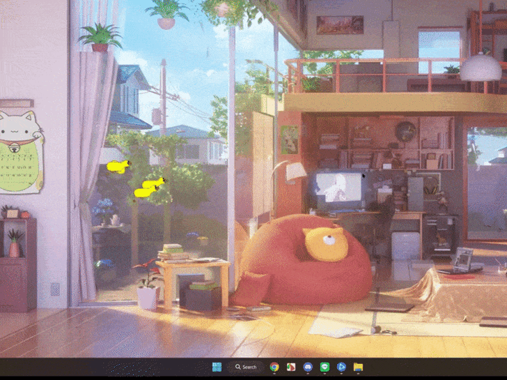 การใช้งานโปรแกรม Desktop Goose (Desktop Goose Usage)