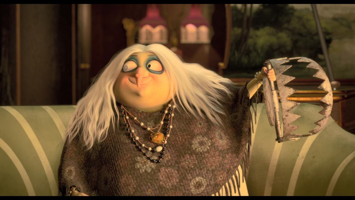 Grandmama จากหนังแอนิเมชัน The Addams Family ค.ศ. 2019 (พ.ศ. 2562) ให้เสียงพากย์โดย Bette Midler