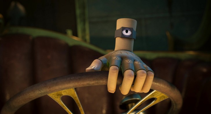 Thing จากหนังแอนิเมชัน The Addams Family 2 ค.ศ. 2021 (พ.ศ. 2564)