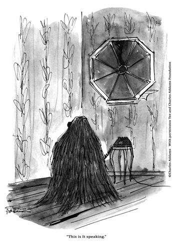 Cousin Itt จากการ์ตูน The Addams Family ค.ศ. 1938 (พ.ศ. 2481)