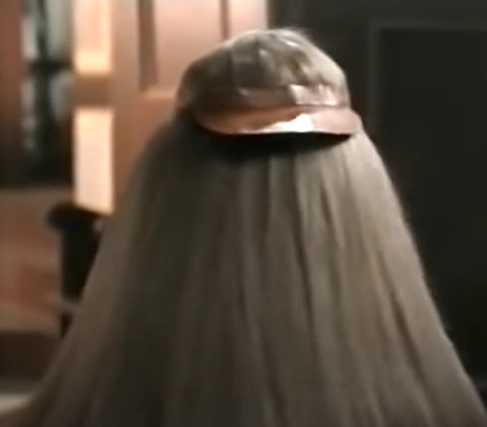 Phil Fondacaro ในบท Cousin Itt จากหนัง ภาพยนตร์ Addams Family Reunion ค.ศ. 1992 (พ.ศ. 2535)