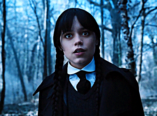 Jenna Ortega (แทบจะ)ไม่กระพริบตาเลยตลอดการแสดงในบท Wednesday