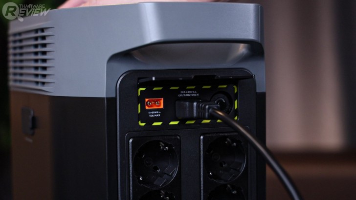 ฟีเจอร์และการใช้งาน แบตเตอรี่สำรองพกพา Ecoflow Delta 2