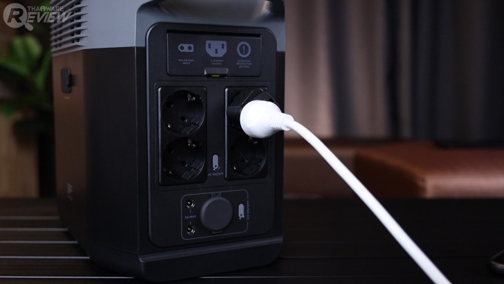 ฟีเจอร์และการใช้งาน แบตเตอรี่สำรองพกพา Ecoflow Delta 2