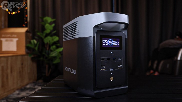 ดีไซน์และการออกแบบ แบตเตอรี่สำรองพกพา Ecoflow Delta 2