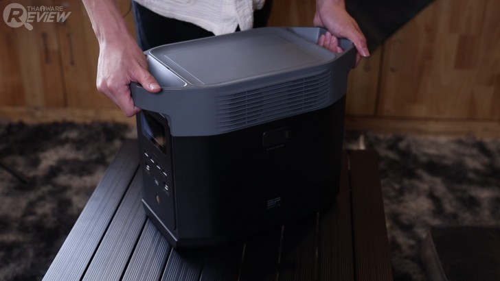 ดีไซน์และการออกแบบ แบตเตอรี่สำรองพกพา Ecoflow Delta 2