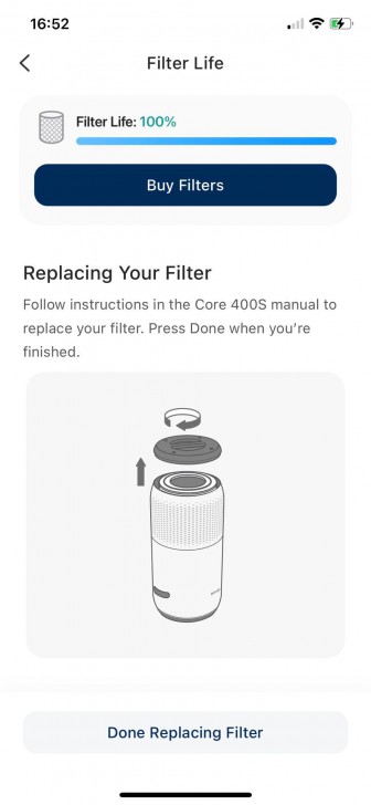การใช้งานในแอปพลิเคชัน VeSync (Levoit Core 400S) และ Philips Air+ (Philips 1000i Series)