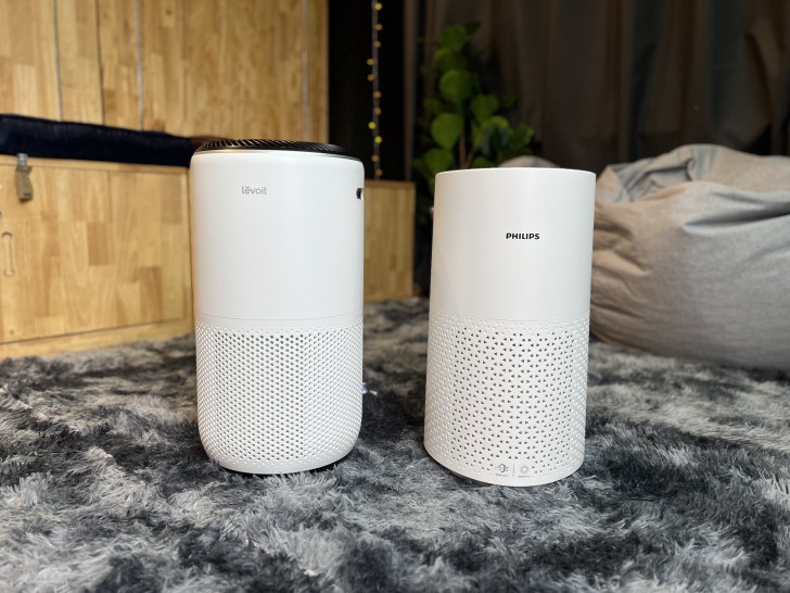 เปรียบเทียบคุณสมบัติ และ ฟีเจอร์ของเครื่องฟอกอากาศ Levoit Core 400S กับ เครื่องฟอกอากาศ Philips 1000i Series 