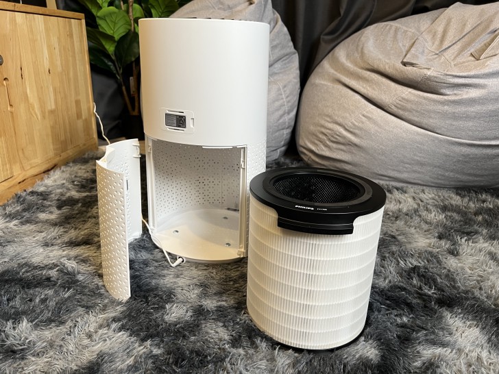 เปรียบเทียบด้านดีไซน์ เครื่องฟอกอากาศ Levoit Core 400S และ เครื่องฟอกอากาศ Philips 1000i Series 