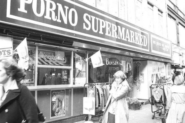 Pornography Supermarket ที่ Copenhagen ประเทศเดนมาร์ก