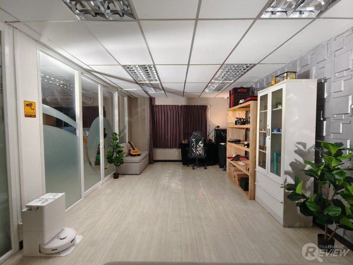 ห้องที่ทำการทดสอบ ขนาด 15 ตารางเมตร