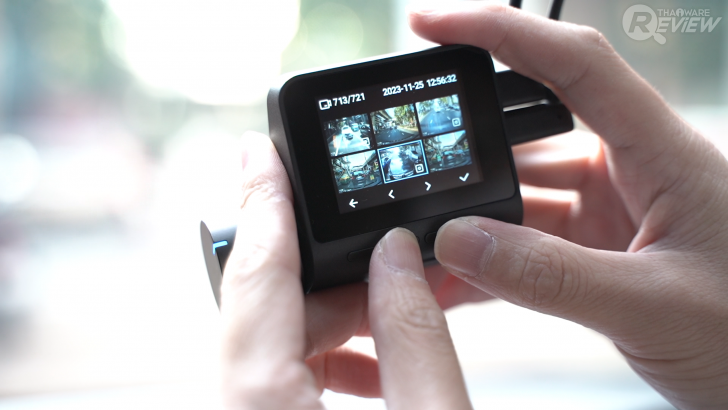 การใช้งานกล้องติดรถยนต์ 70mai Dash Cam A200