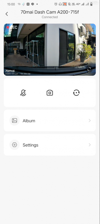 การใช้งานกล้องติดรถยนต์ 70mai Dash Cam A200