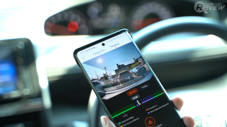 กล้องติดรถยนต์ 70mai Dash Cam S500 โมเดลกระจกมองหลัง จอทัช 3K มีกล้องหลังกันน้ำได้