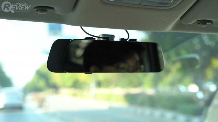 กล้องติดรถยนต์ 70mai Dash Cam S500 โมเดลกระจกมองหลัง จอทัช 3K มีกล้องหลังกันน้ำได้