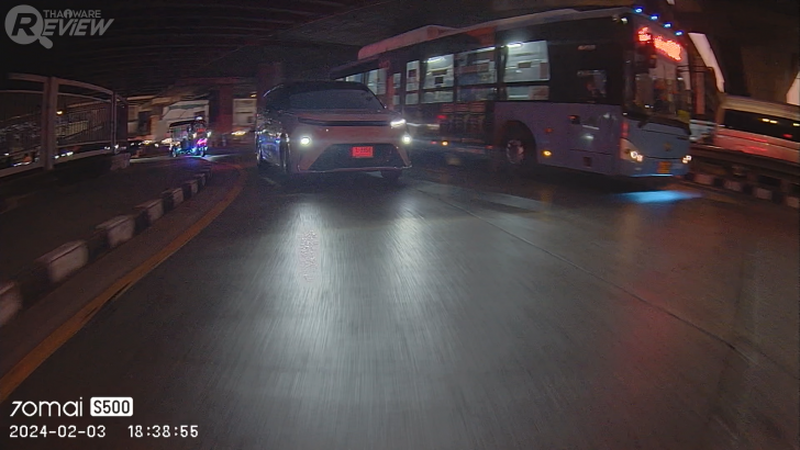 กล้องติดรถยนต์ 70mai Dash Cam S500 โมเดลกระจกมองหลัง จอทัช 3K มีกล้องหลังกันน้ำได้