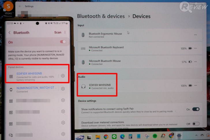 เชื่อมต่อ 2 อุปกรณ์ สลับใช้งานได้ง่าย