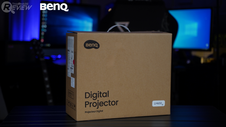 กล่องผลิตภัณฑ์ เลเซอร์โปรเจคเตอร์ห้องประชุม BenQ LH650