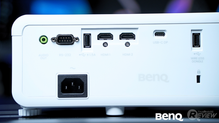 การใช้งาน เลเซอร์โปรเจคเตอร์ห้องประชุม BenQ LH650