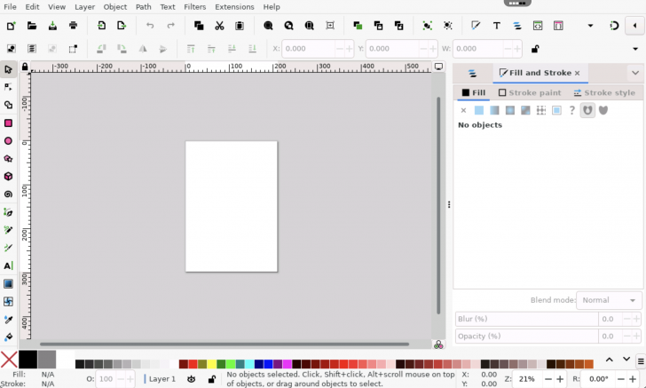 บริการวาดภาพเวกเตอร์ออนไลน์ Inkscape