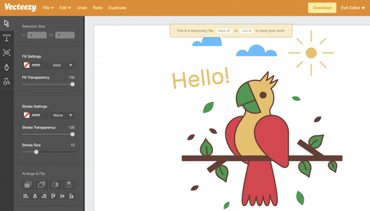 9 ฟรีเว็บไซต์ บริการวาดภาพเวกเตอร์ออนไลน์ เหมือน Adobe Illustrator