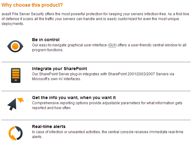 Avast! File Server Security