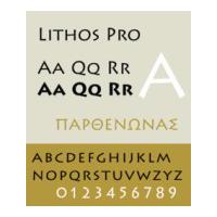 Fonts Lithos Pro For Desktop