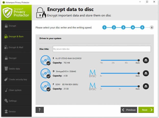 Ashampoo Privacy Protector