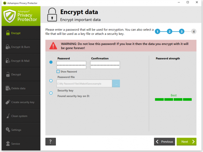Ashampoo Privacy Protector