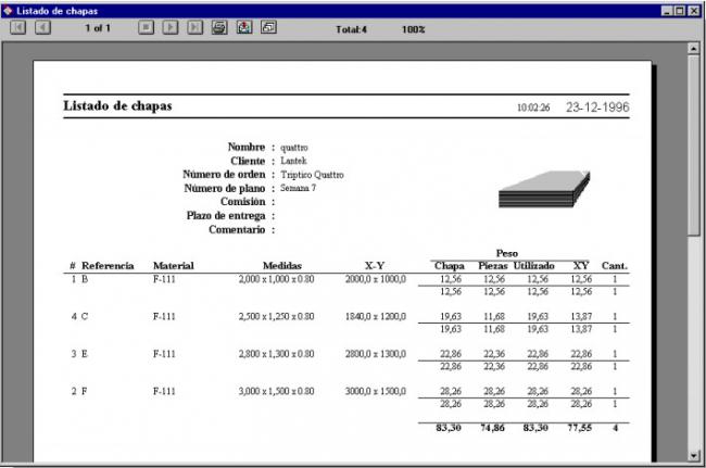 Lantek Expert Quattro