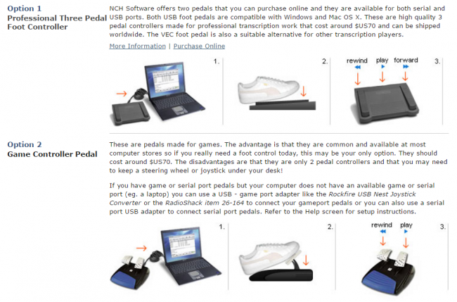 NCH Express Scribe Transcription Software