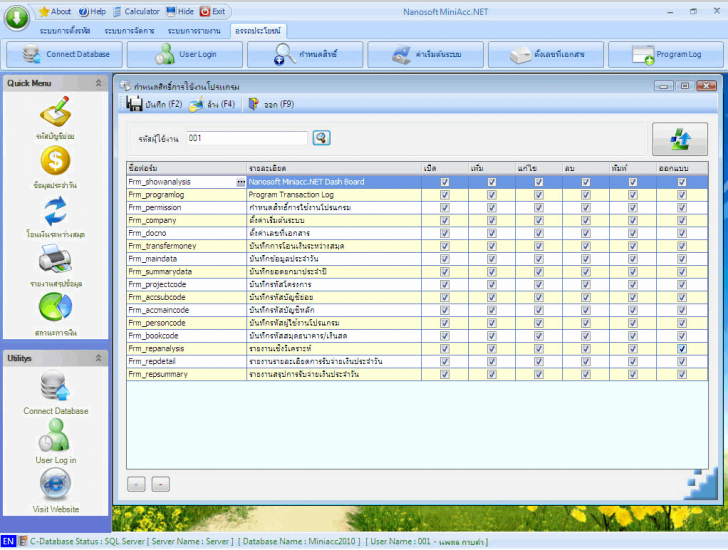 Nanosoft MiniAcc Nanosoft MiniAcc