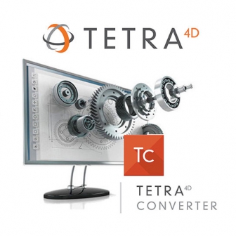 Tetra4D Converter (โปรแกรมแปลงไฟล์ออกแบบ เขียนแบบ เป็นไฟล์ PDF รองรับการแปลงไฟล์ 3 มิติ)