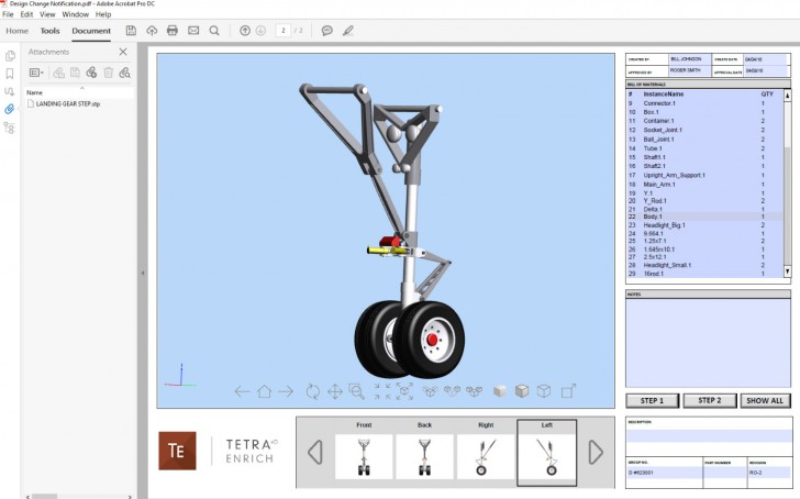 โปรแกรมแปลงไฟล์ออกแบบ Tetra4D Enrich