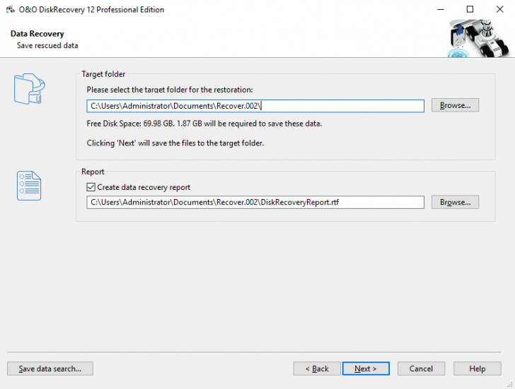 DiskRecovery Professional 