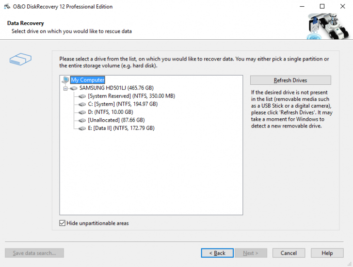 DiskRecovery Professional 